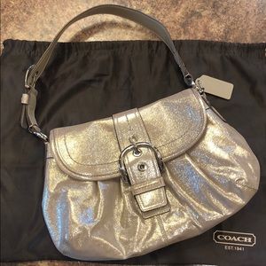 Coach Gold Shoulder Purse A1159-F15204